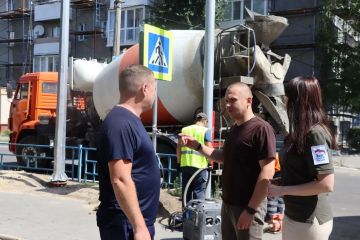 В Северодонецке по Народной программе ведутся работы по установке светофорных групп
