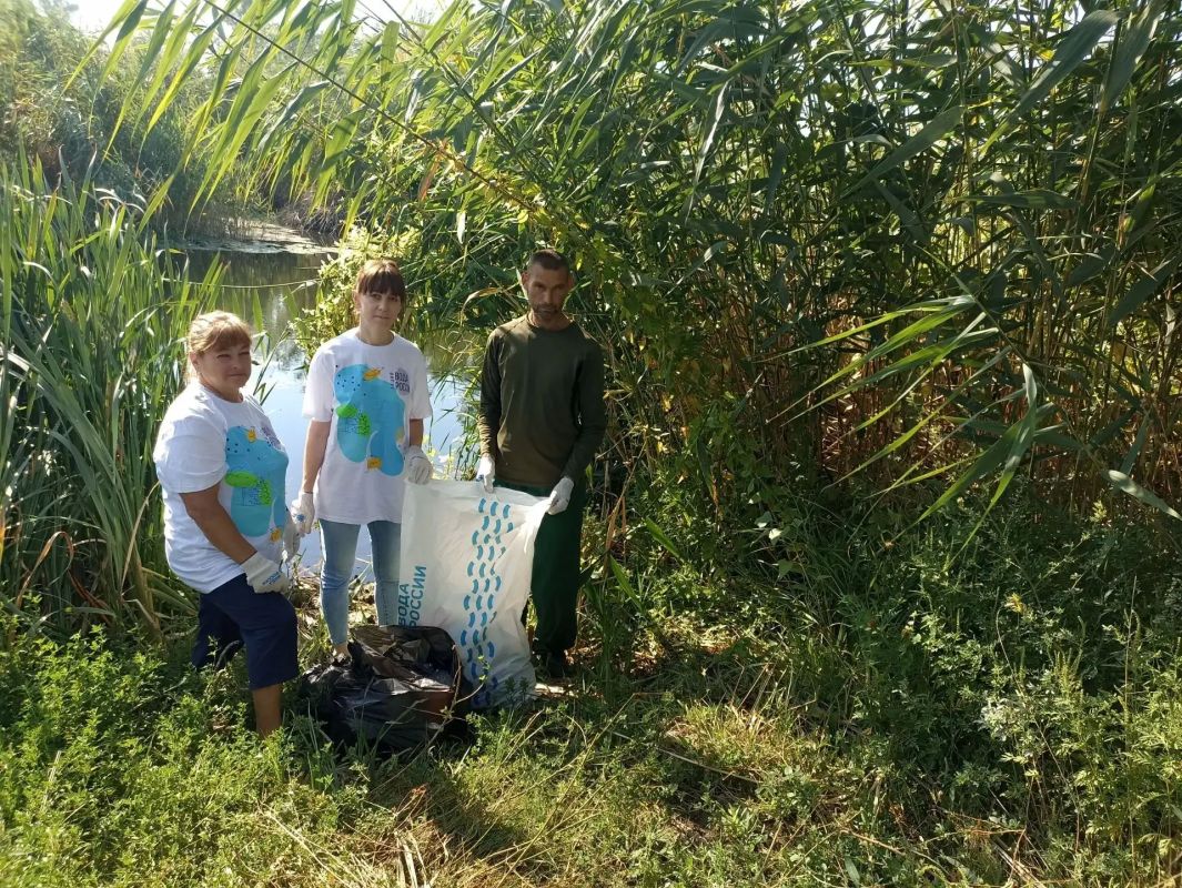 В селе Осиново прошла акция «Вода России» В селе Осиново прошла акция «Вода России»