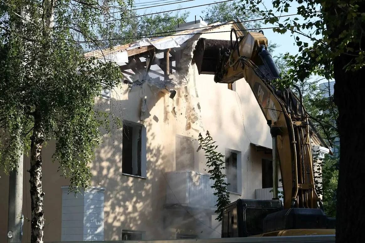 В Самаре на Безымянке начали сносить дома в зоне комплексного развития территории