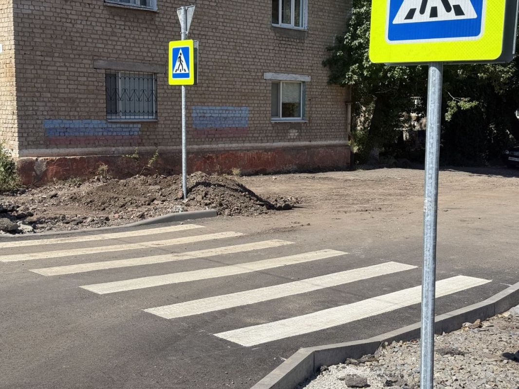 Дорожные работы на улице Молодёжной в г. Молодогвардейск близятся к завершению Дорожные работы на улице Молодёжной в г. Молодогвардейск близятся к завершению