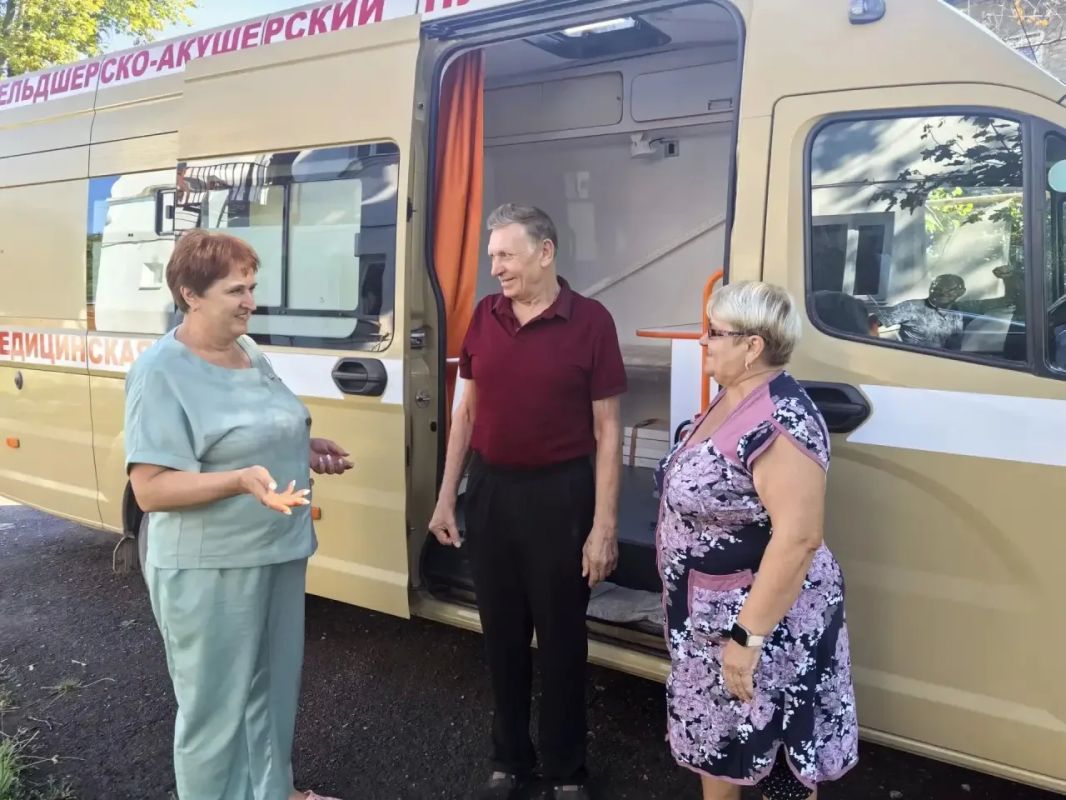 Передвижной ФАП продолжает работу в Славяносербском округе Передвижной ФАП продолжает работу в Славяносербском округе