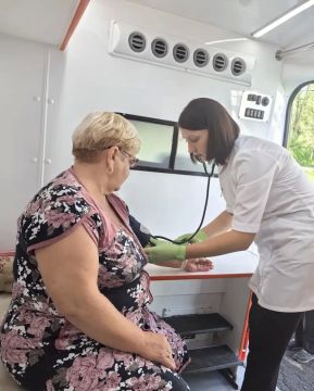 Передвижной ФАП продолжает работу в Славяносербском округе
