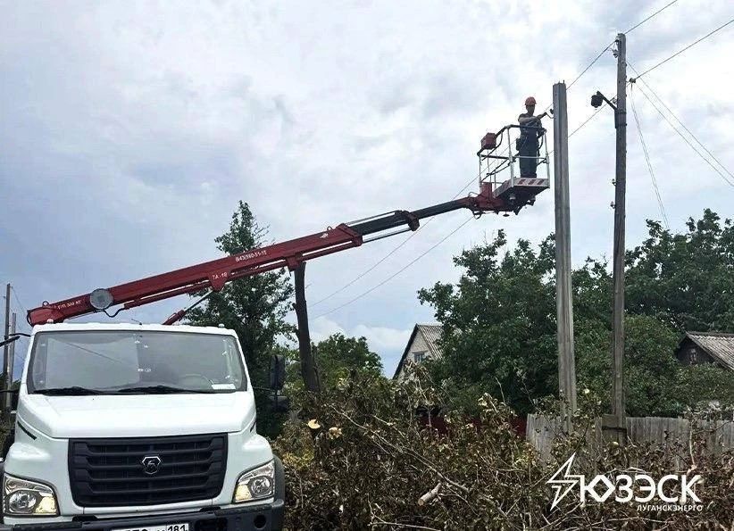 В Антраците завершили капремонт ЛЭП