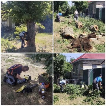 Аварийная бригада из Удмуртии ликвидировала последствия урагана в Георгиевке