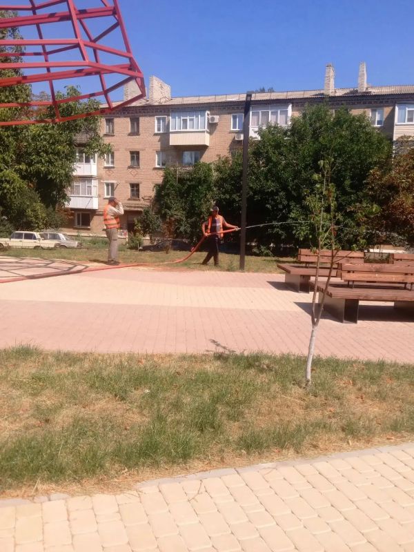 Благоустройство и озеленение: забота о городе продолжается Благоустройство и озеленение: забота о городе продолжается