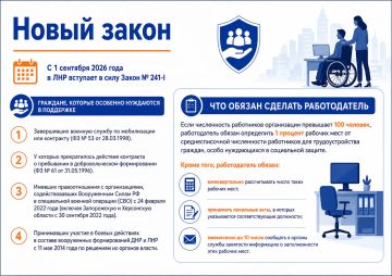 � �������� �������������!. �������� � ���������� � 01.09.2026 � ���� ������ ��������� �������� ���������� �� 26.02.2026 � 241-I ��� ����������� ����� ������� ���� ��� ��������������� �������, ����� ����������� � ����������...
