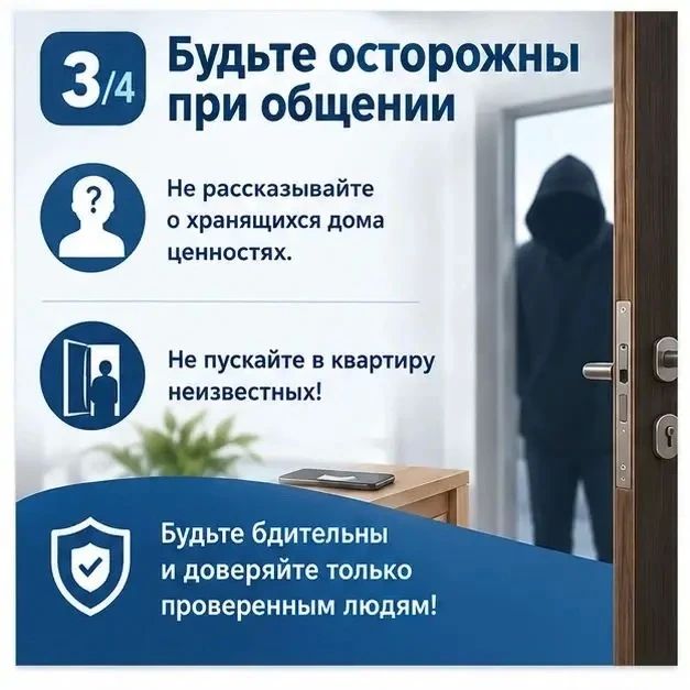Квартирные кражи – как уберечь своё имущество? Квартирные кражи – как уберечь своё имущество?