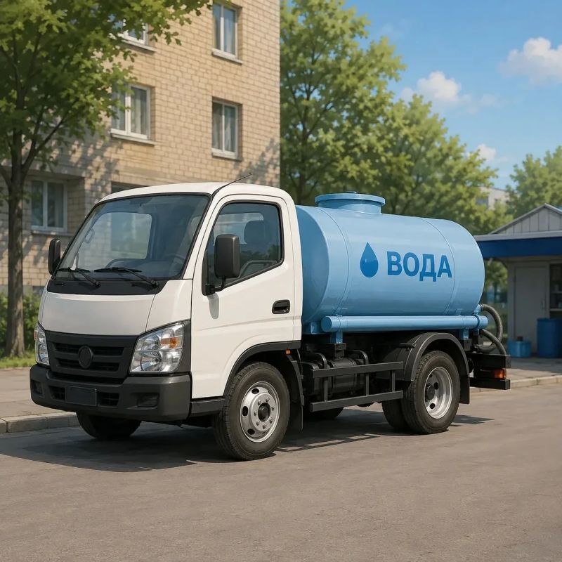 Жители Луганска могут заказать подвоз воды, если её нет больше суток