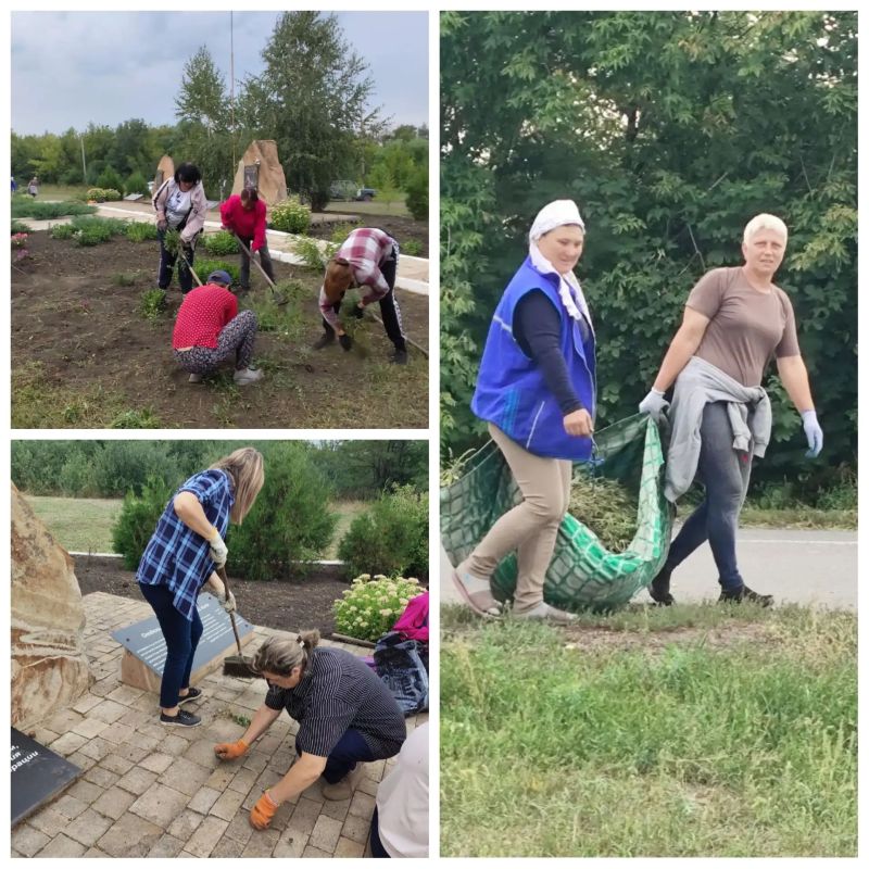 В пгт Чернухино прошел субботник «Чистый четверг» В пгт Чернухино прошел субботник «Чистый четверг»