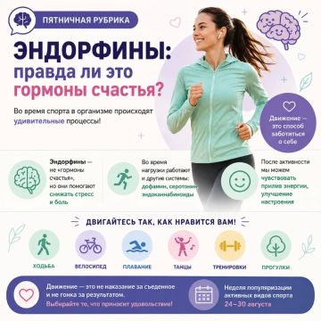 Эндорфины: правда ли это гормоны счастья?