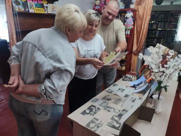 В Беловской библиотеке прошла беседа «Шахтёры – гордость Лутугинской земли»