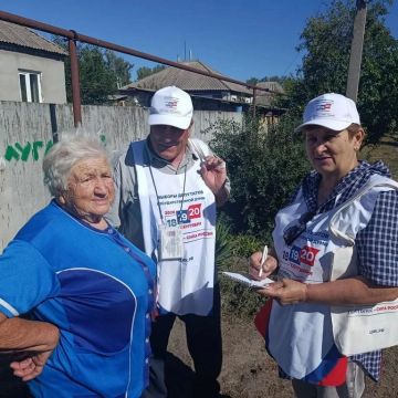 В Станично-Луганском округе продолжается информирование избирателей