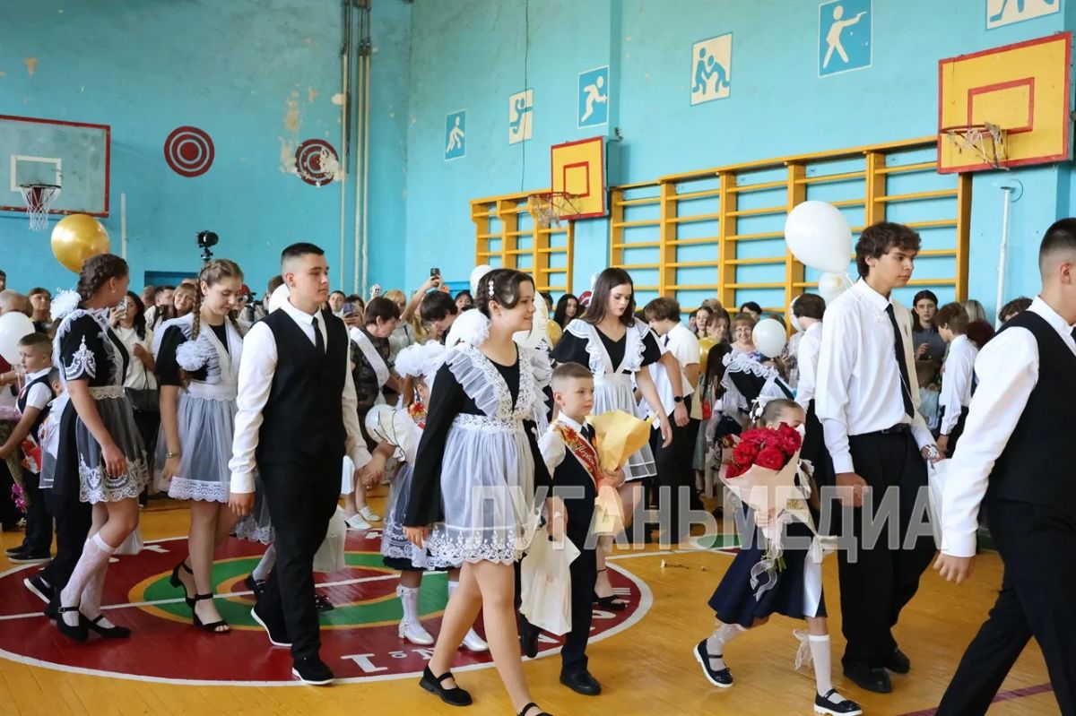 Лутугинский округ встретил 1 сентября Лутугинский округ встретил 1 сентября