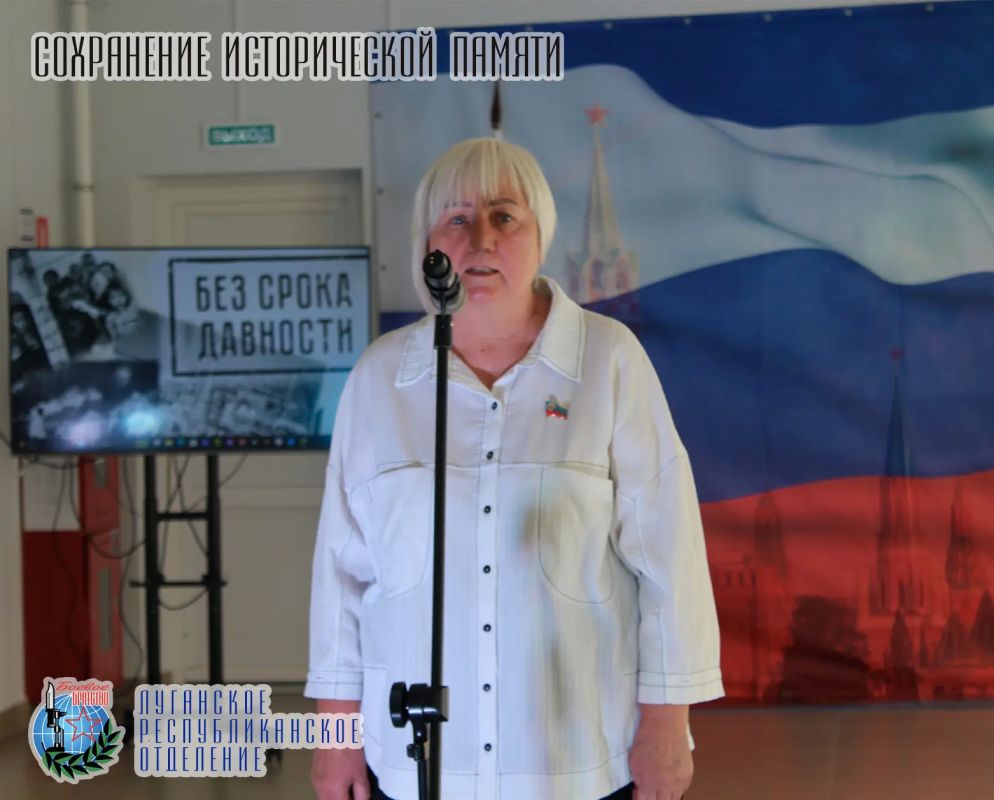 26 августа депутаты Народного Совета ЛНР, заместитель руководителя Луганского отделения «БОЕВОЕ БРАТСТВО» Юрий Юров и член Совета Луганского отделения «БОЕВОЕ БРАТСТВО» Светлана Гизай в поселке Металлист открыли выставку... 26 августа депутаты Народного Совета ЛНР, заместитель руководителя Луганского отделения «БОЕВОЕ БРАТСТВО» Юрий Юров и член Совета Луганского отделения «БОЕВОЕ БРАТСТВО» Светлана Гизай в поселке Металлист открыли выставку...