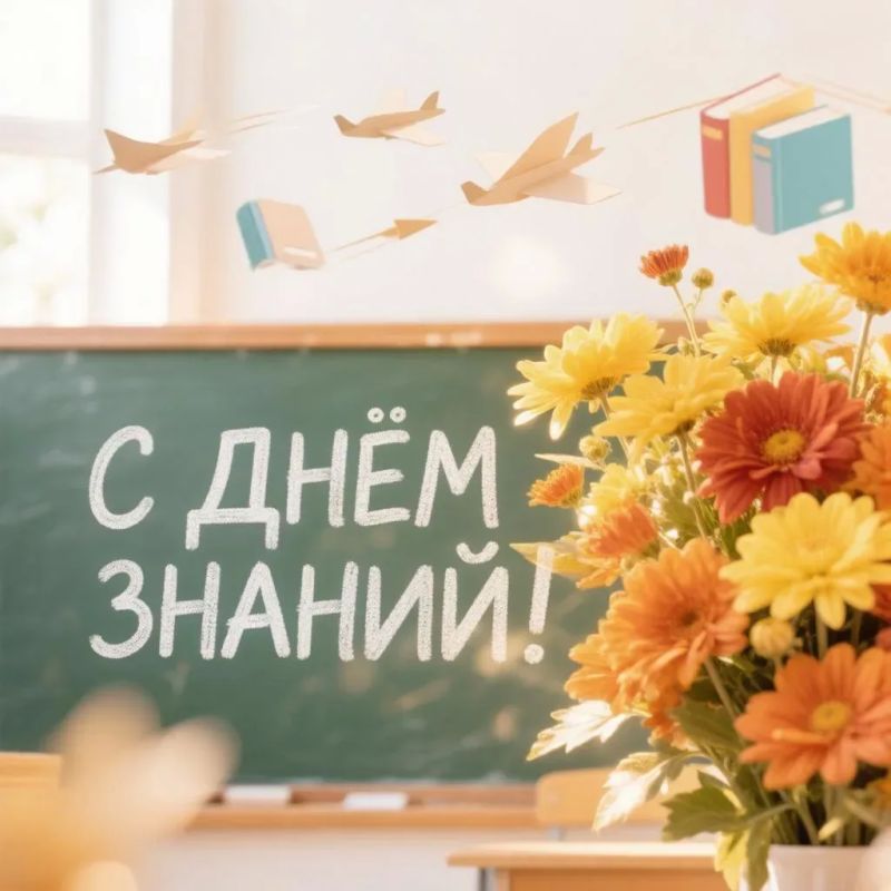 Доброе утро! Сегодня 1 сентября 2026 года — первый день осени и День знаний!