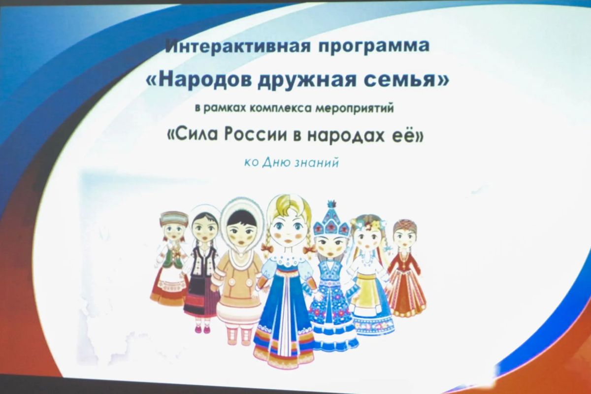В молодежной библиотеке состоялась интерактивная программа «Народов дружная семья» В молодежной библиотеке состоялась интерактивная программа «Народов дружная семья»