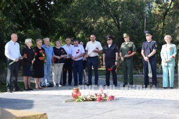 В Славяносербске отметили день освобождения от немецко-фашистских захватчиков