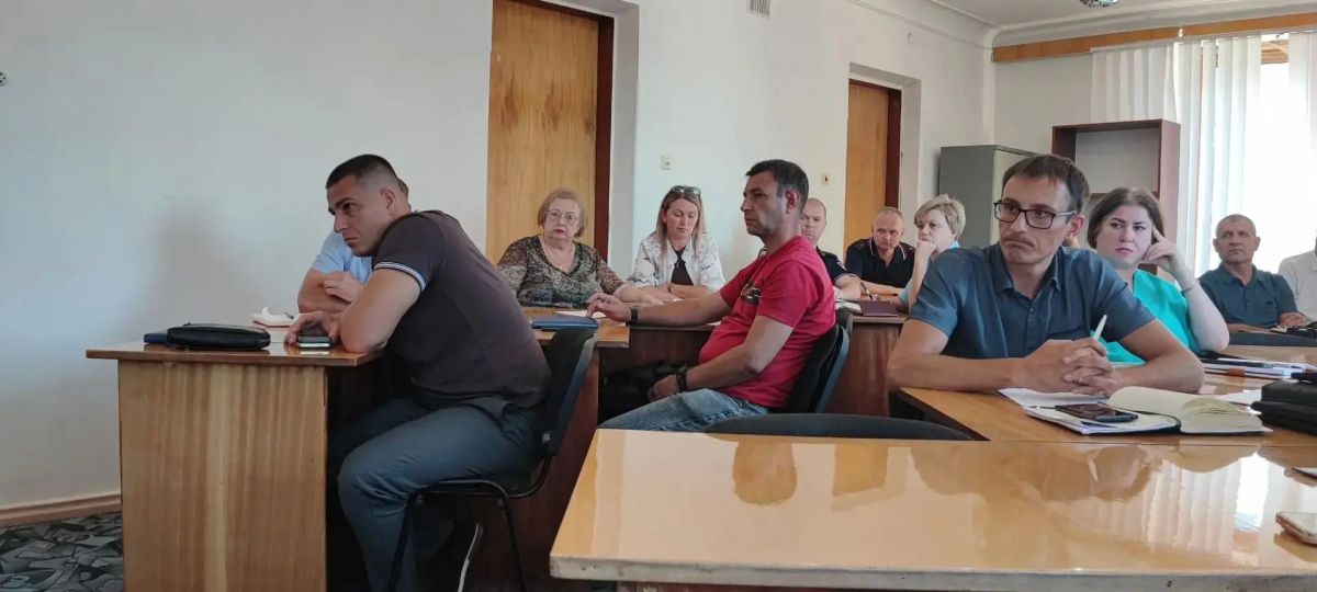 Под председательством главы Антрацитовского муниципального округа Сергея Саенко состоялось заседание штаба по гражданской обороне и чрезвычайным ситуациям Под председательством главы Антрацитовского муниципального округа Сергея Саенко состоялось заседание штаба по гражданской обороне и чрезвычайным ситуациям