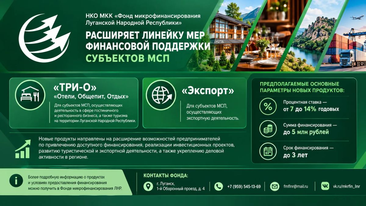 Администрация городского округа муниципальное образование городской округ город Кировск Луганской Народной Республики информирует субъектов хозяйствования! Администрация городского округа муниципальное образование городской округ город Кировск Луганской Народной Республики информирует субъектов хозяйствования!