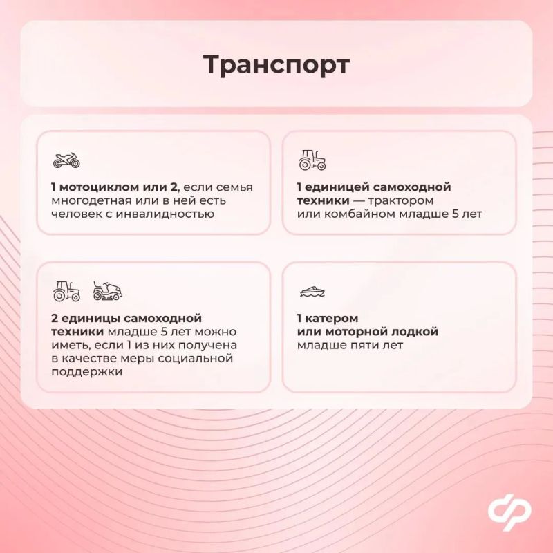 Каким имуществом можно владеть для получения ежегодной семейной выплаты Каким имуществом можно владеть для получения ежегодной семейной выплаты