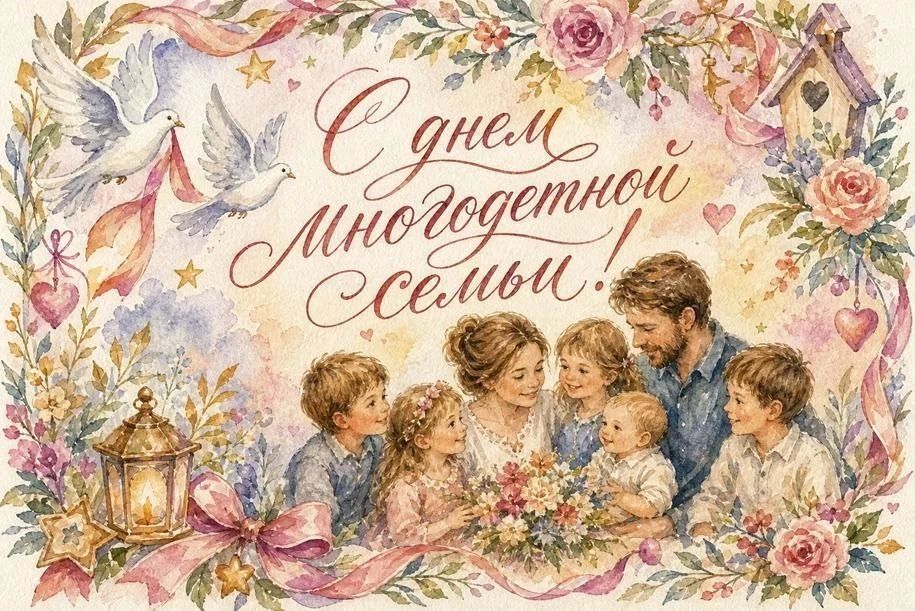 Андрей Губарев: Многодетная семья — особый мир, где царит любовь