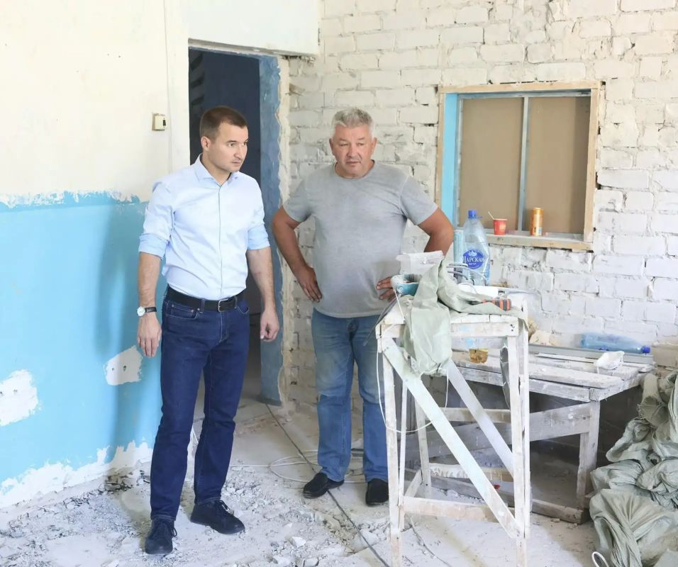 В Лисичанске продолжается реконструкция Центра семьи В Лисичанске продолжается реконструкция Центра семьи