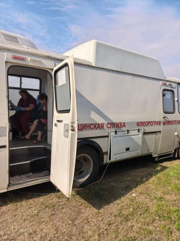 Специалисты Новопсковской ЦРМБ провели выездной прием жителей с. Трембачово Специалисты Новопсковской ЦРМБ провели выездной прием жителей с. Трембачово