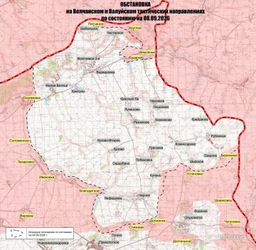 Опубликована карта окружения ВСУ в Харьковской области