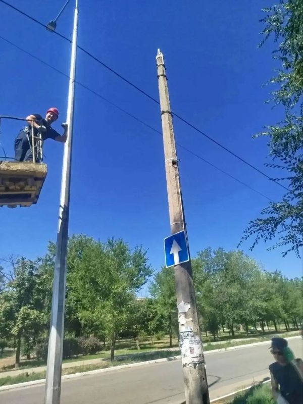 В Северодонецке продолжается обновление наружного освещения по Народной программе Единой России В Северодонецке продолжается обновление наружного освещения по Народной программе Единой России