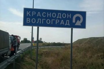 На дорогах ЛНР устанавливают новые навигационные знаки