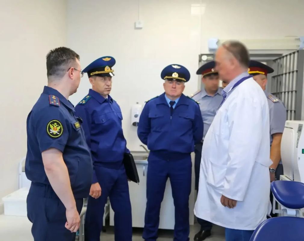 И.о. прокурора Луганской Народной Республики с рабочим визитом посетил СИЗО-1 УФСИН России по ЛНР И.о. прокурора Луганской Народной Республики с рабочим визитом посетил СИЗО-1 УФСИН России по ЛНР