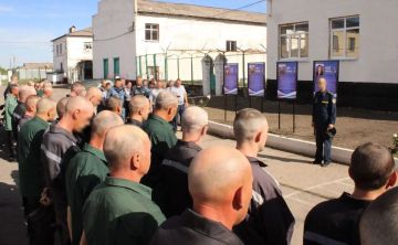 В учреждениях УФСИН России по ЛНР реализован патриотический проект «Аллея славы»