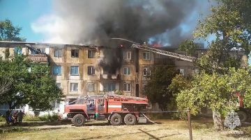 В Брянке при пожаре в многоэтажке спасли шесть человек, один погиб