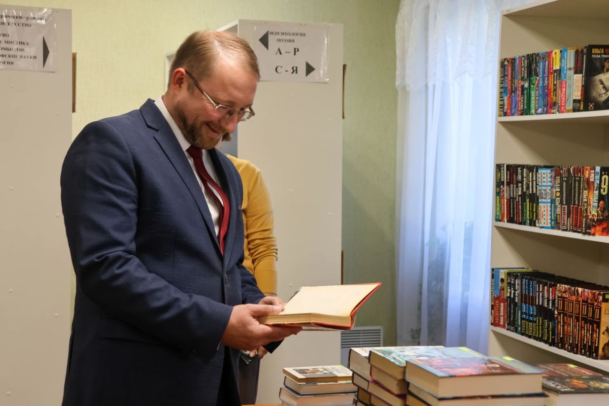 Роман Олексин: В рамках визита посетил Централизованную библиотечную систему города Первомайска Роман Олексин: В рамках визита посетил Централизованную библиотечную систему города Первомайска