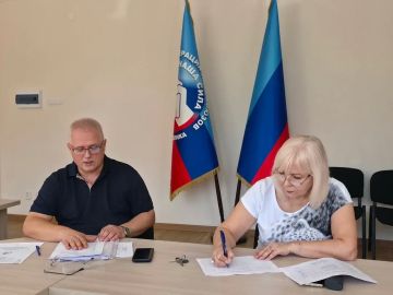 Игорь Рябушкин: Состоялось заседание Организационного комитета Второй Национальной Премии «Человек труда» в Луганской Народной Республике