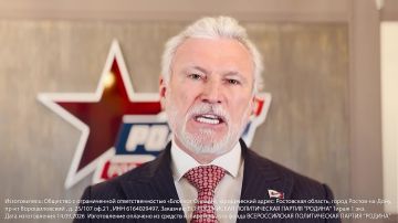 Голосуя за партию «Родина», ты показываешь, что все устали от мягких, половинчатых мер