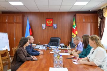 Роман Олексин: С рабочим визитом посетил городской округ города Первомайска