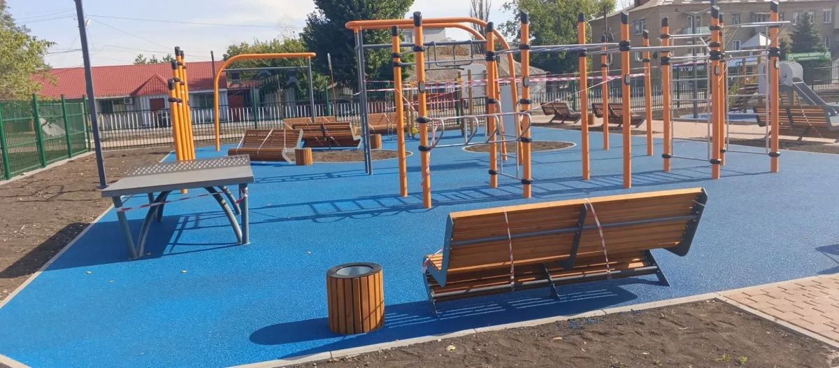 Благоустройство общественной территории по улице Чехова подходит к завершению Благоустройство общественной территории по улице Чехова подходит к завершению