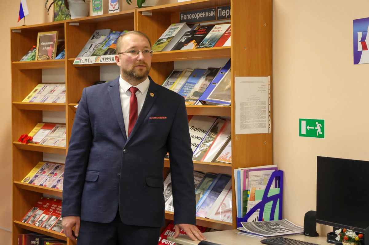Роман Олексин: В рамках визита посетил Централизованную библиотечную систему города Первомайска