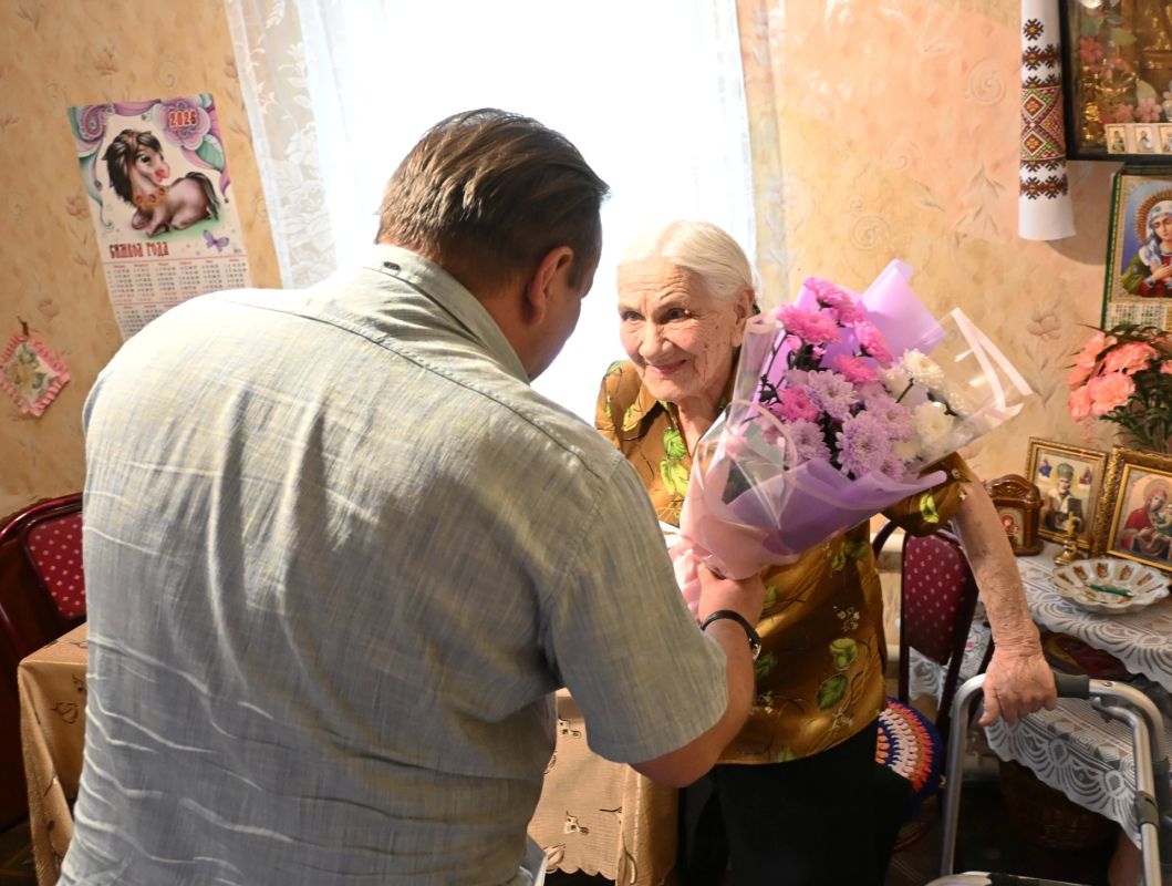 Сегодня отмечает свое 97-летие Герасименко Надежда Андреевна Сегодня отмечает свое 97-летие Герасименко Надежда Андреевна