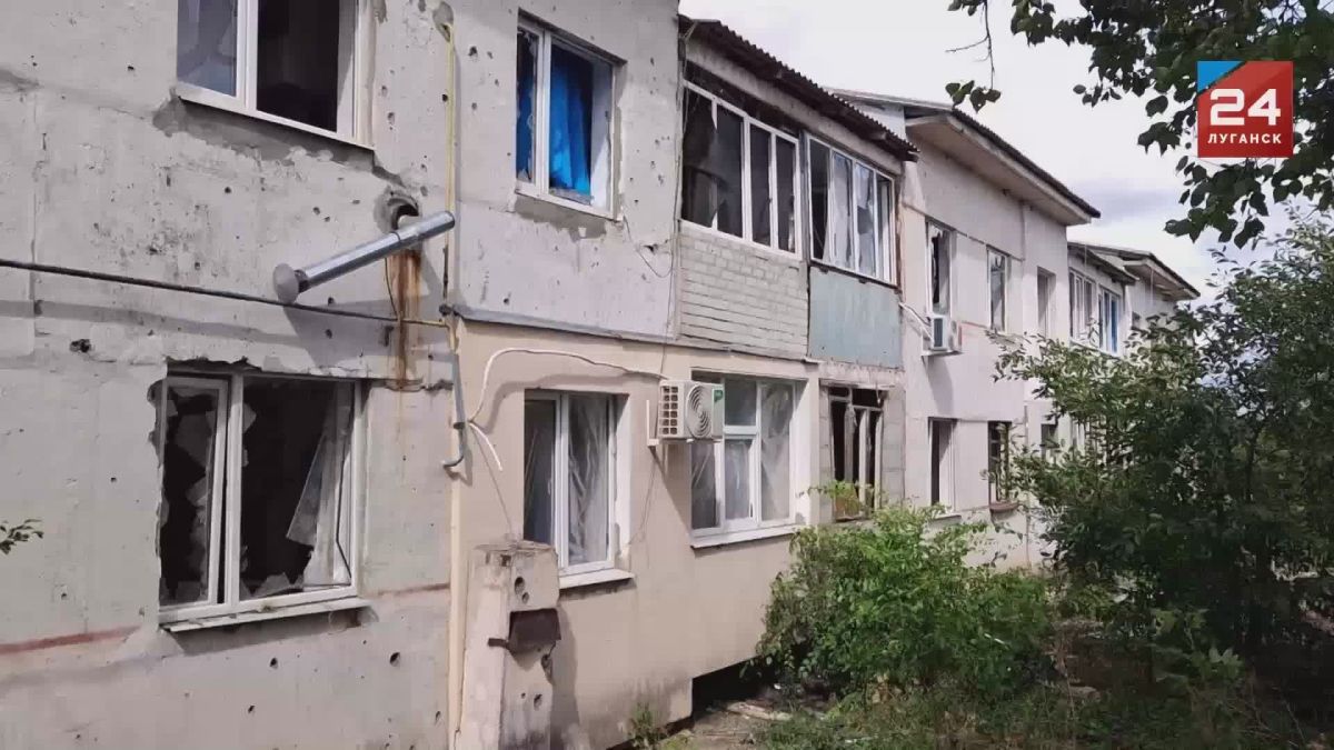 Появились кадры с места обстрела в Новосветловке