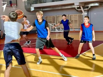 В Алчевске прошёл муниципальный этап Цикла спортивных мероприятий «Будь Первым!» по баскетболу в младшей возрастной категории