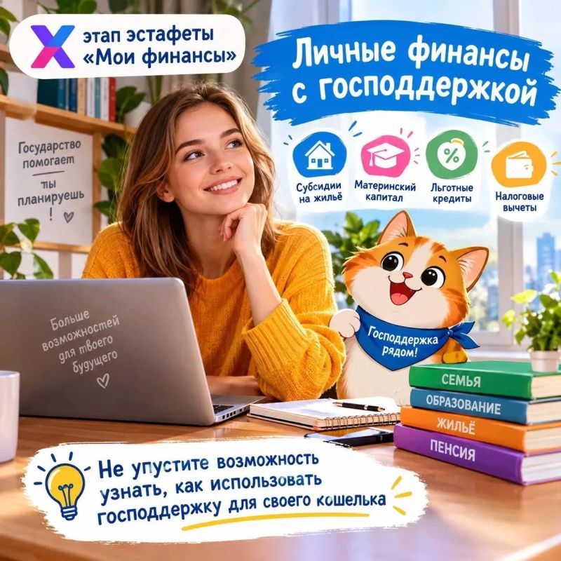 Стартовал юбилейный Х этап эстафеты "Мои финансы"