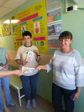 В поликлинике "Брянковской центральной городской многопрофильной больницы" прошла беседа для пациентов, посвящённая Всемирному дню безопасности пациентов