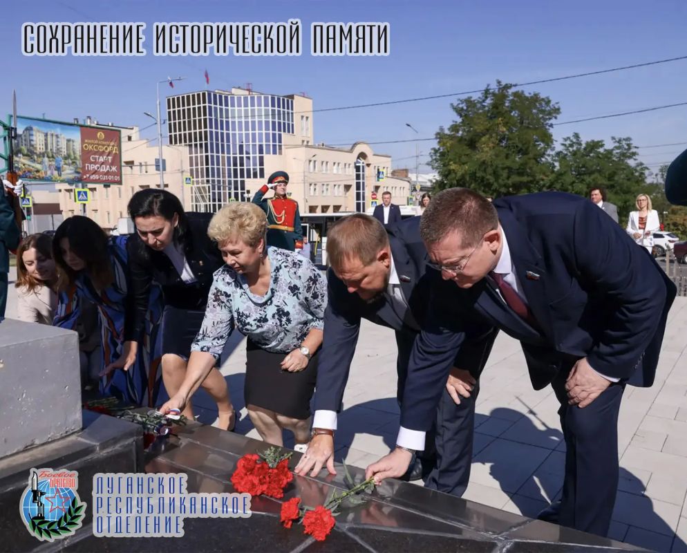 12 сентября в столице Республики прошли торжественные мероприятия, посвящённые 231-й годовщине со дня основания Луганска 12 сентября в столице Республики прошли торжественные мероприятия, посвящённые 231-й годовщине со дня основания Луганска