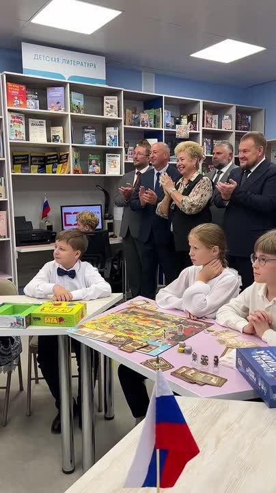 Роман Олексин: Открытие модельной библиотеки в Славяносербске