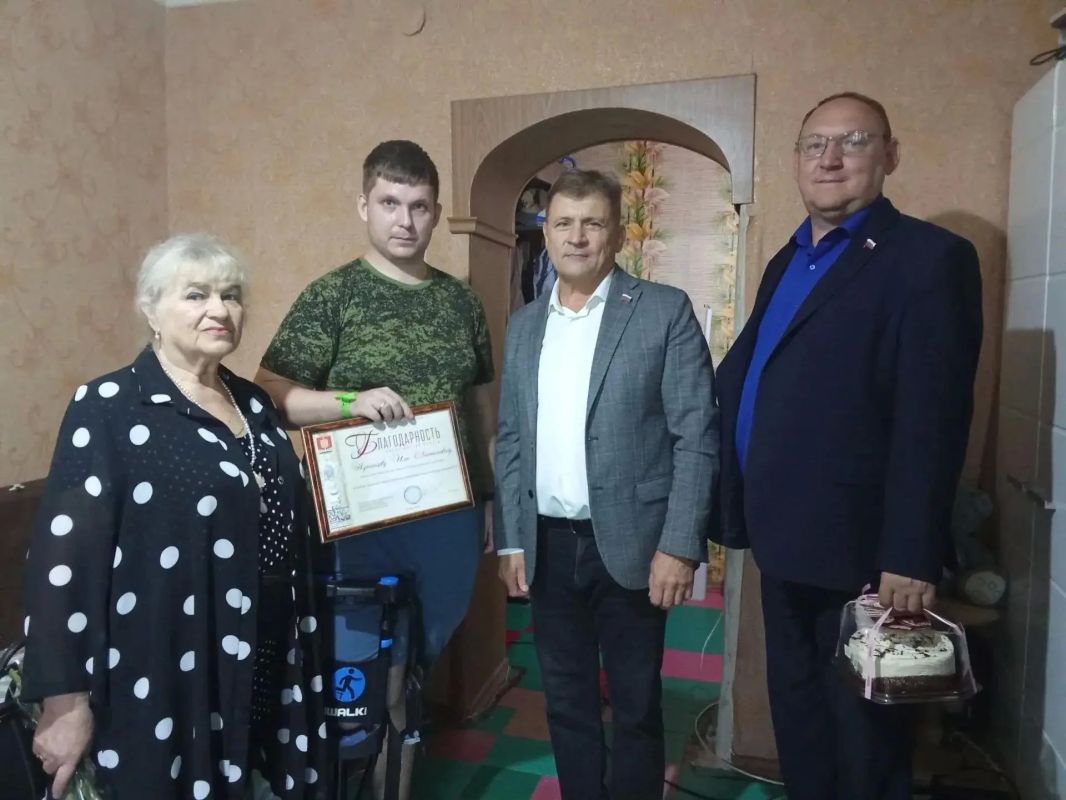 Продолжаем добрую традицию — посещать семьи участников специальной военной операции