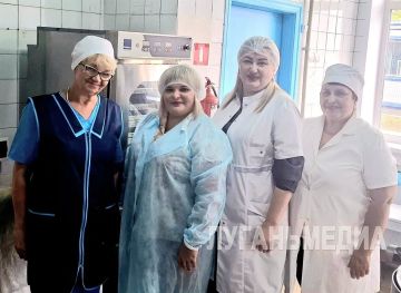 В одном из детских садов Красного Луча проверили качество горячего питания