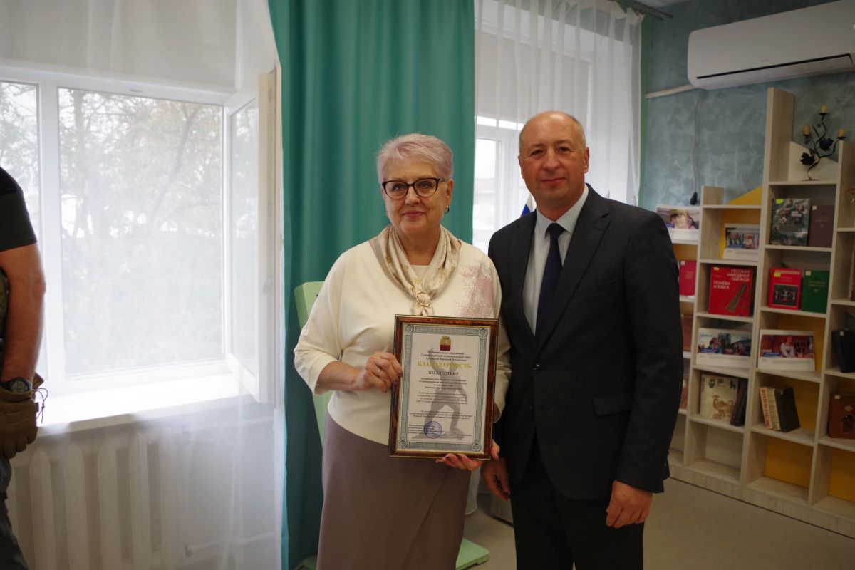 В Славяносербске открылась первая модельная библиотека! В Славяносербске открылась первая модельная библиотека!