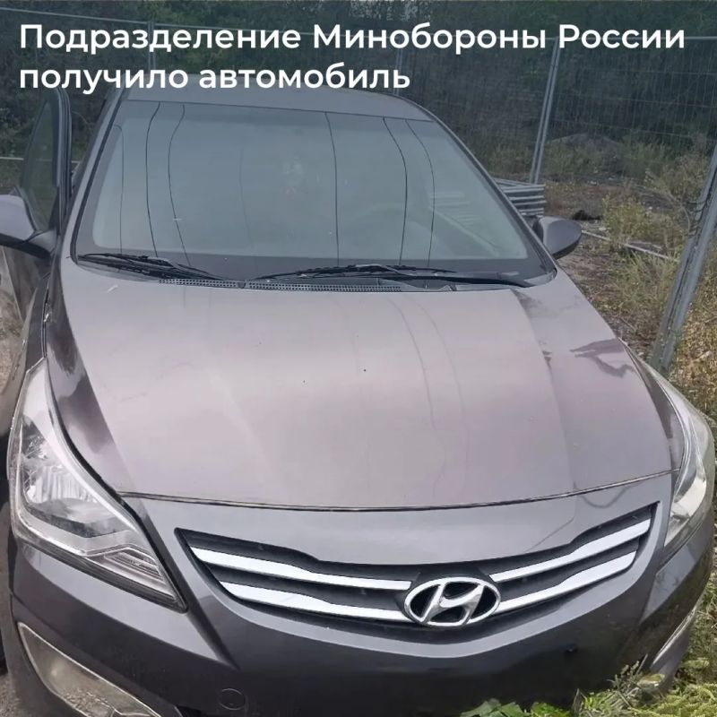 ТУ Росимущества в Луганской Народной Республике передало подразделению Министерства обороны Российской Федерации автомобиль, конфискованный за вождение в нетрезвом виде